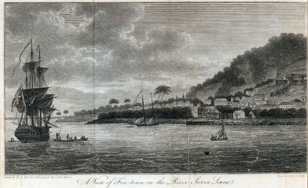 Freetown, the capital of Sierra Leone, in 1803
