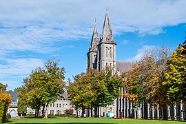 L'abbaye de Maredsous (Namur).