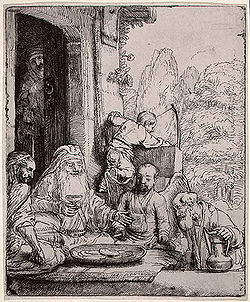 Abraham Entertaining the Angels