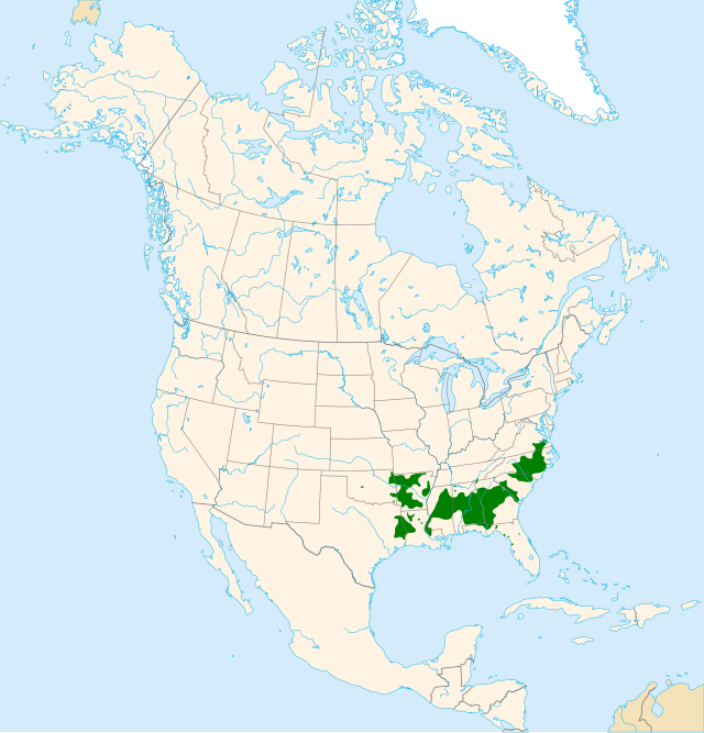 Range mapping. Blueberry range Map.