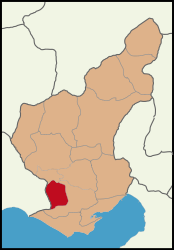 Distretto di Seyhan – Mappa