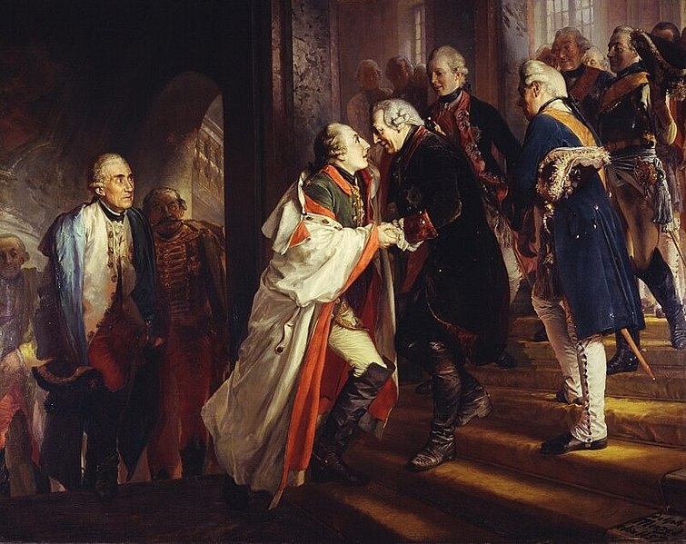 File:Adolph Menzel - Begegnung mit Kaiser Joseph II in Neiße 1769.jpg