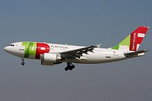 Airbus A310 использовался TAP Portugal до 2008 года
