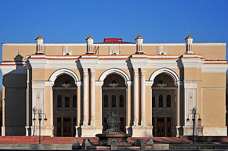 96. Alisher Navoi Opera and Ballet Theatre building, Mirobod author - Murodbek Yusupov