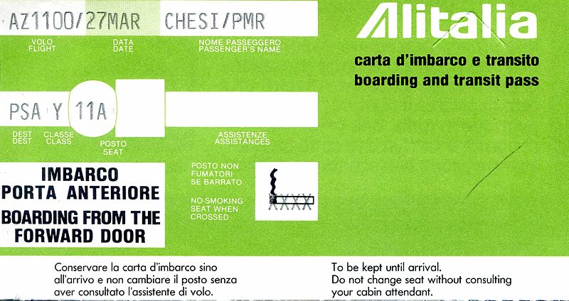 File:Alitalia boarding pass AZ 1100.jpg