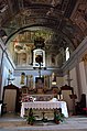 Altare maggiore della chiesa di San Vincenzo, Ameglia, Liguria, Italia