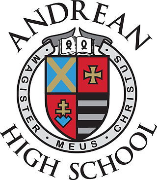 <span class="mw-page-title-main">Andrean High School</span> Private, coeducational school in Merrillville, Indiana, United States