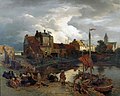 Andreas Achenbach - Im Hafen von Ostende (1866).jpg