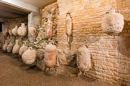 Il museo che si trova sotto l'Anfiteatro di Pola