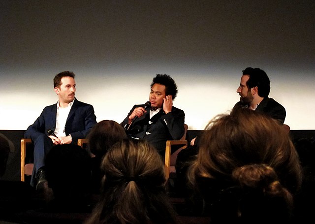 Aronofsky with frequent collaborators Matthew Libatique and Andrew Weisblum
