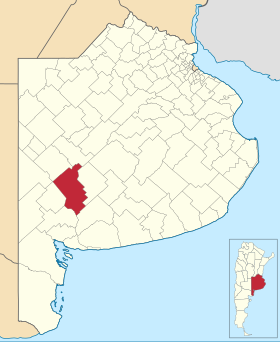 Localisation de Coronel Suárez