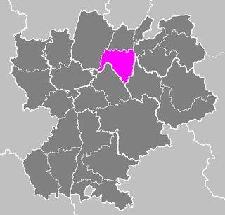 Lag vum arrondissement Belley