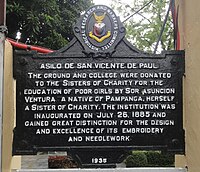 Asilo de San Vicente de Paul Historical Marker.jpg