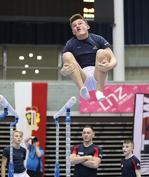File:Austrian Future Cup 2018-11-23 Training Afternoon Parallel bars (Martin Rulsch) 0849.jpg