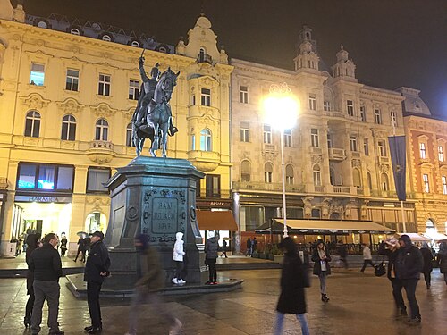 Ban Jelačić Square Zagreb