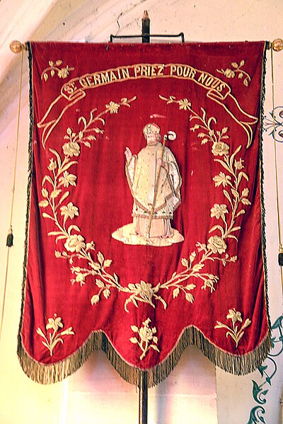 File:Bannière de procession de l'église Saint-Germain de Bucéels (2).jpg