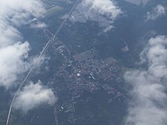 Bay, Laguna from air