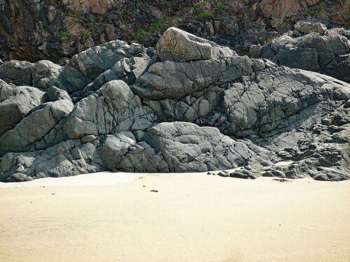 Beach meets rocks, Lewis, Outer Hebrides