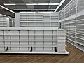 Thumbnail for File:Bed Bath Beyond Miracle Marketplace - Empty shelves.jpg