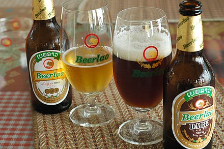 Beerlao, the national beer of Laos