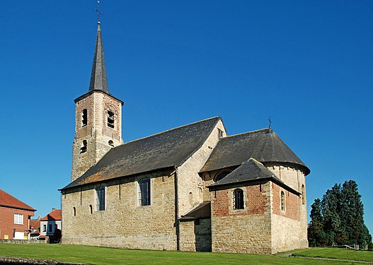 L'église vue du sud-est.