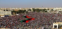 Benghazi the 1.5 million Anti-Qadafi protest.jpg