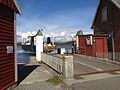 Bjelkarøy ferjekai med MF «Fjordbas» i bakgrunnen. Foto: Torstein Fjell