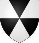 Description de l'image Blason-gironné-6-pièces-argent-sable.svg.