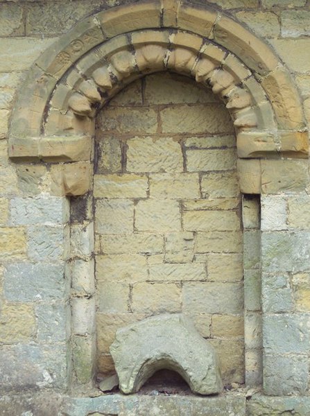 File:Blocked door, St Hilda's Church, Ampleforth - geograph.org.uk - 581288.jpg