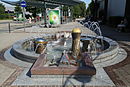 Brunnen am Einkaufszentrum Ruhrpark Bochum; Zustand 2012