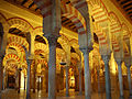 Prayer hall of the Great Mosque of Córdoba, Spain (late 8th century)