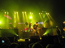 Breaking Benjamin performing in Fort Wayne, Indiana in January 2010