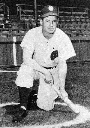 Brooks Holder in 1947, as a member of the Oakland Oaks