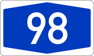 Bundesautobahn 98 federal motorway in Germany