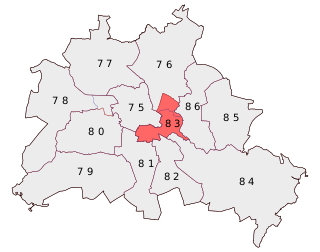 <span class="mw-page-title-main">Berlin-Friedrichshain-Kreuzberg – Prenzlauer Berg East</span> Electoral constituency represented in the Bundestag