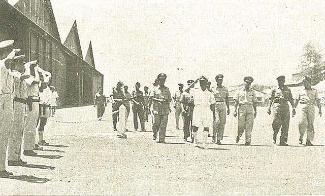 Myanmar Navy visiting Indonesia in 1960