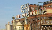C&H Pure Cane Sugar refinery in Crockett, California C and H Sugar factory.jpg