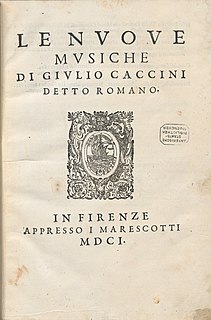 <span class="mw-page-title-main">Giulio Caccini</span> Italian composer