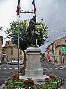 Monument au Tambour d'Arcole (1894) à Cadenet.