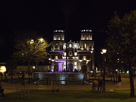 Night in the Plaza de Armas