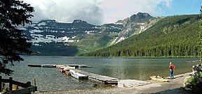 Der Cameronsee im Waterton-Lakes-Nationalpark