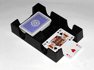 Cut (cards) A procedure to split a deck of cards by someone other than the dealer