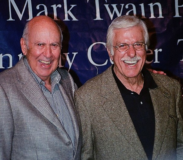 Reiner with Dick Van Dyke in 2000