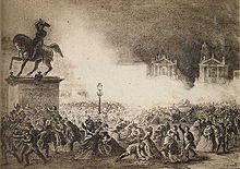 The clashes under the monument CarnagiTurin1864.jpg