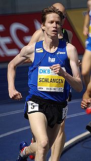 Carsten Schlangen na berlínském mítinku ISTAF 2008