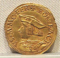 Q1072631 munt tonend Bonifatius IV van Monferrato in de 16e eeuw geboren op 21 december 1512 overleden op 6 juni 1530