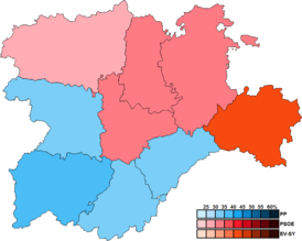 Val till Cortes i Castilla y León 2022