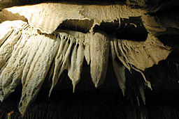 Mağara perdesi, Boyden Mağarası, Calif.jpg