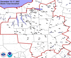 Snowfall Map for December 16 storm across central New York Central NY Dec16 snow.png
