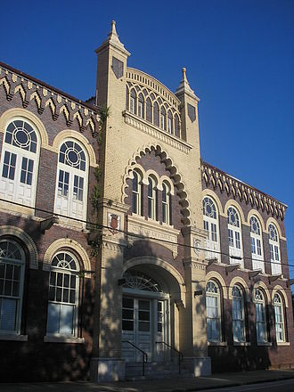 Former West Tampa branch of the Centro Espanol club, now houses the Hillsborough Education Foundation Centro Espanol West Tampa.JPG